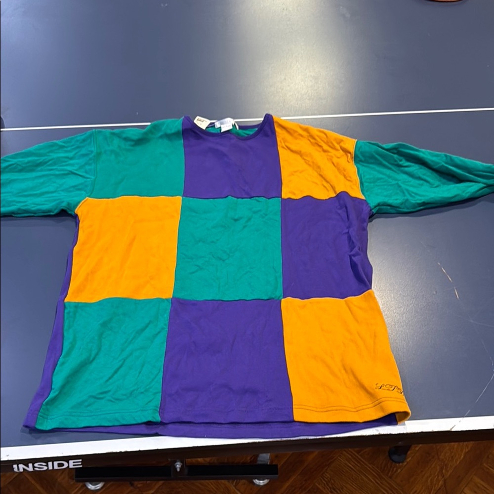 Colorful Patchwork Shirt